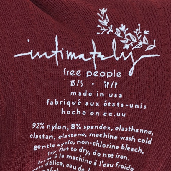 Free People Rib And Lace Turtleneck Top XS/S - Picture 10 of 12